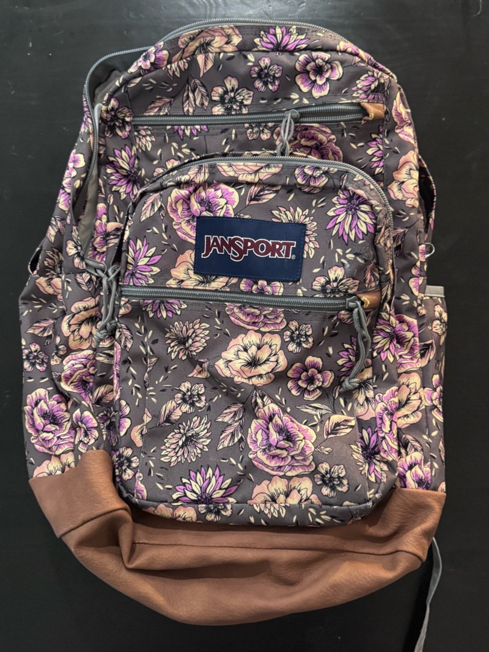 Jansport Floral Backpack - Picture 1 of 8